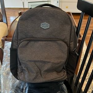 Travis Mathew Brand New “Heather Charcoal” Backpack